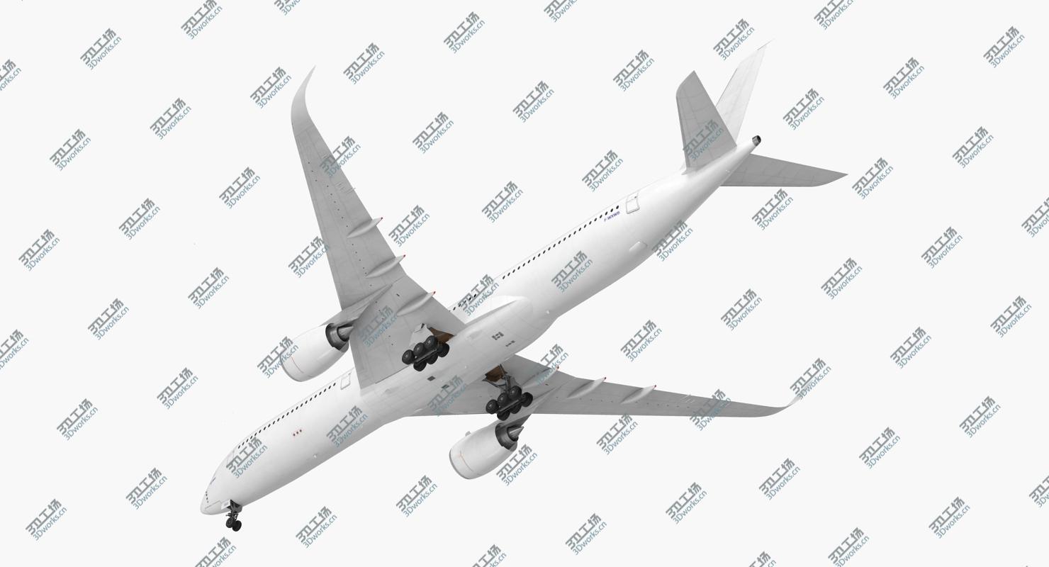 images/goods_img/20210319/3D Airbus A350-1000 Generic Rigged/2.jpg